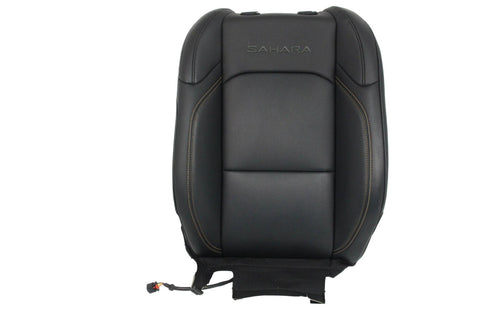 2024+ Jeep JL JT Seat Lean Back, Sahara Black Leather w/Copper, Front Driver