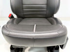 2021 - 2026 F-150 Super Duty Platinum Front Seats, Black Leather Gray Massaging