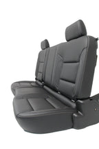 2014-2019 Sierra Silverado Extended Cab Rear Seats, LTZ Black Perforated Leather