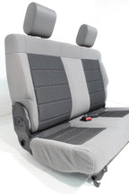 2007 - 2018 Jeep Wrangler JK (2-Door) Gray Cloth Rear Seat 2008 2009 2010 2011