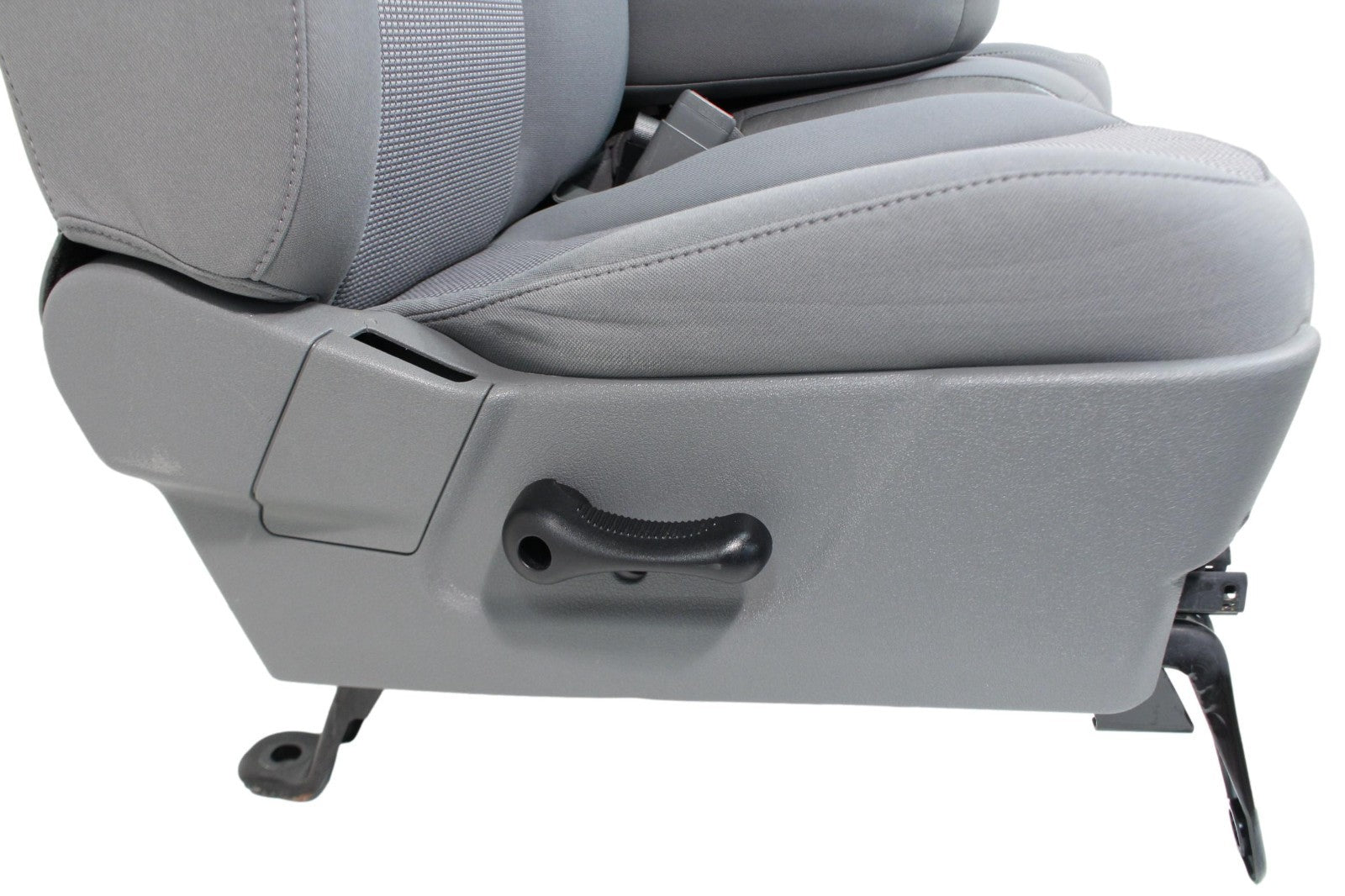 2002 - 2009 Dodge Ram Split Bench Seat, Slate Gray Cloth w/ Power Driver, Lumbar