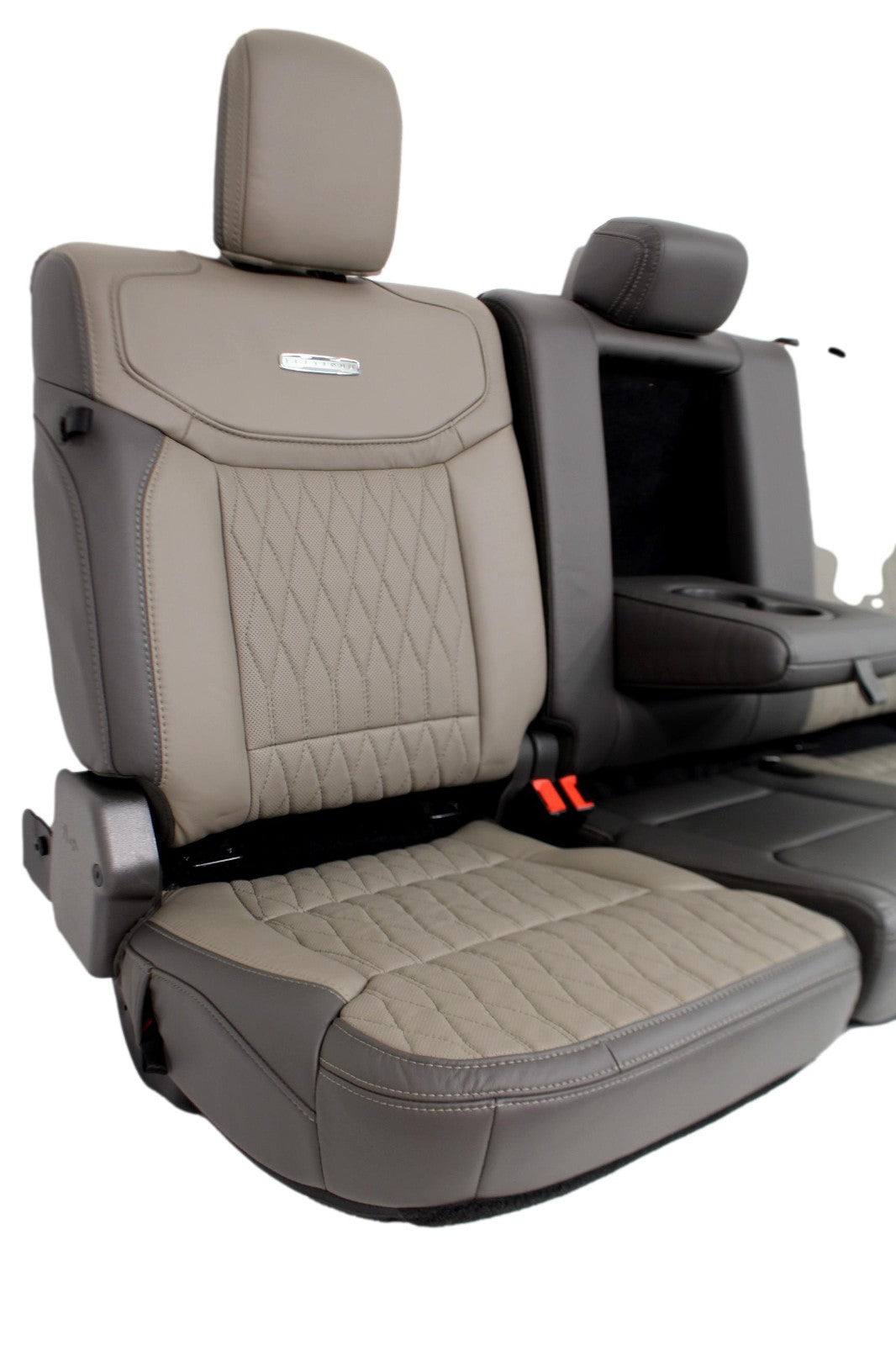 2026 Ford F250 F350 Platinum Plus Complete Leather Interior, Smoked Truffle 703A