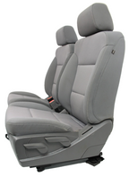 2014 - 2019 Sierra Chevy Silverado Front Seats, Gray Cloth Manual w/ Lumbar