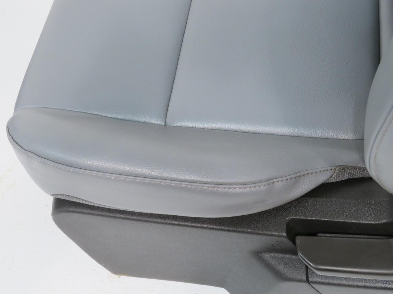 2015 - 2026 Ford Transit Front Seats, Pewter Gray Vinyl, Manual w/  Armrest