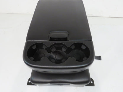 07 - 14 Chevy Silverado GMC Sierra Tahoe Yukon Black Leather Jump Seat Console