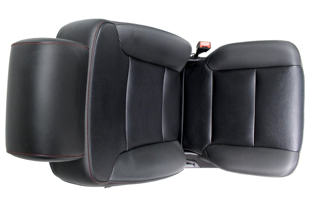 2014 - 2018 Silverado Sierra Front Seats, SLT All Terrain Leather w Carbon Fiber