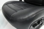 2003 - 2007 Hummer H2 Seats Set, Black Leather Powered Heated OEM