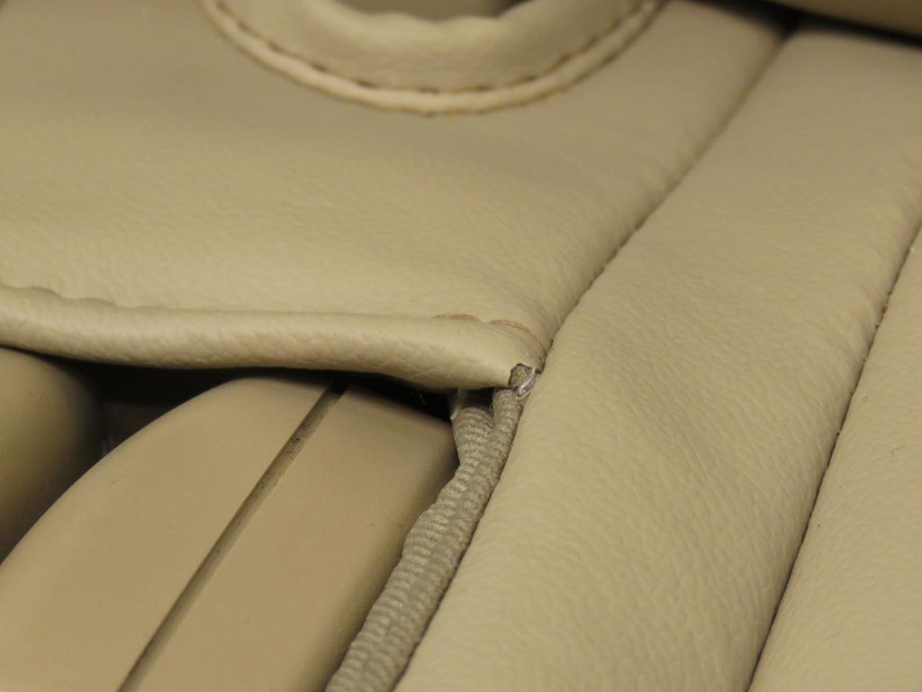 2007 - 2014 GMC Yukon Chevy Suburban Tahoe Third Row Seat, LT Tan Leather Pair