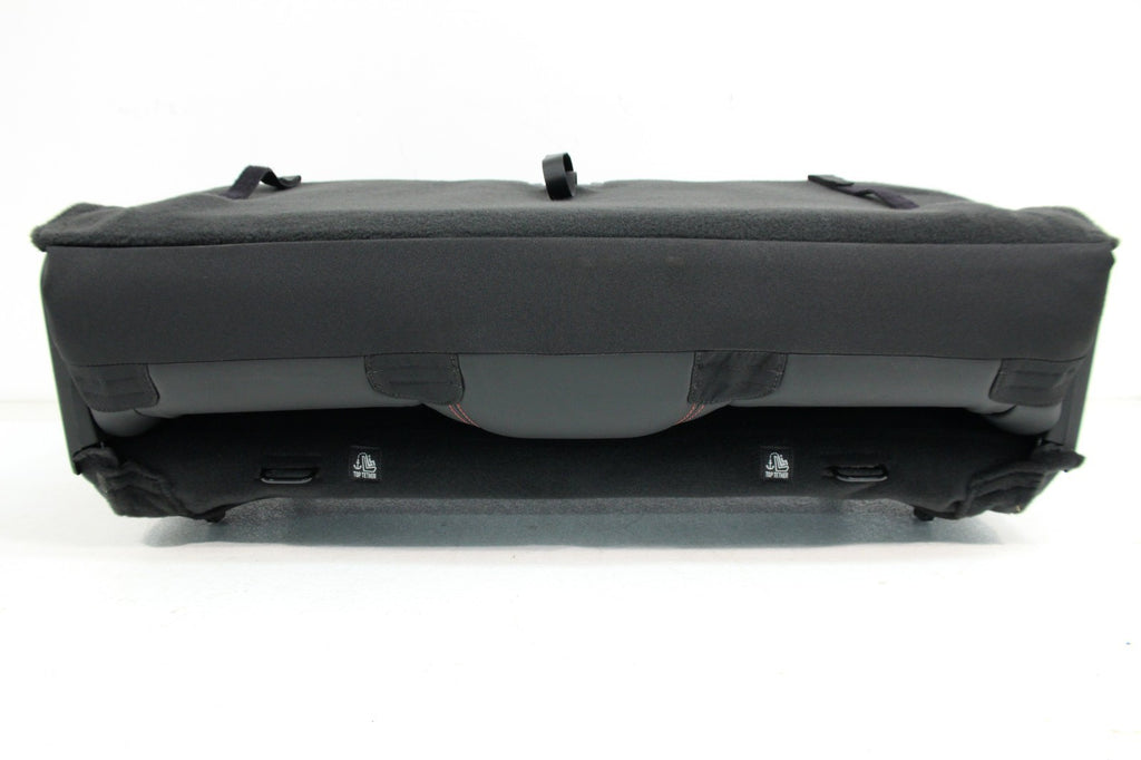 2019 - 2026 Jeep Wrangler JL 2-Door Rear Seat, Nappa Black Leather Rubicon Red