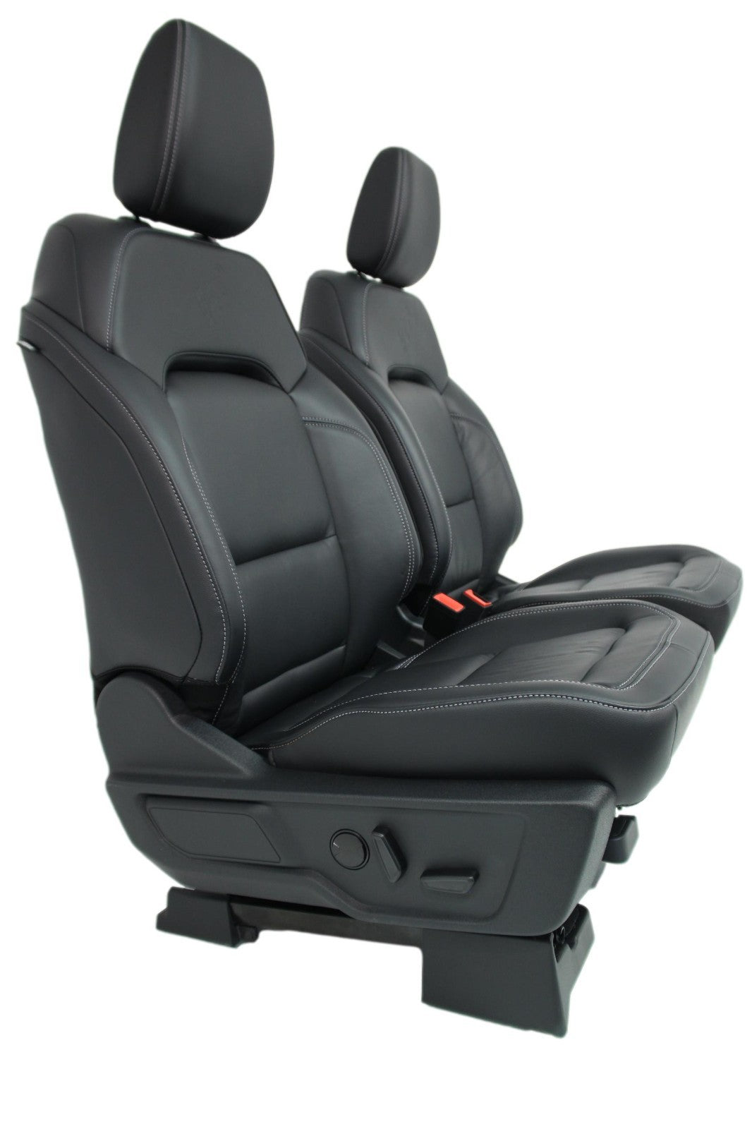 2021 - 2026 Ford Bronco Seats Set, 4-Door Outer Banks Black Leather Heated OEM