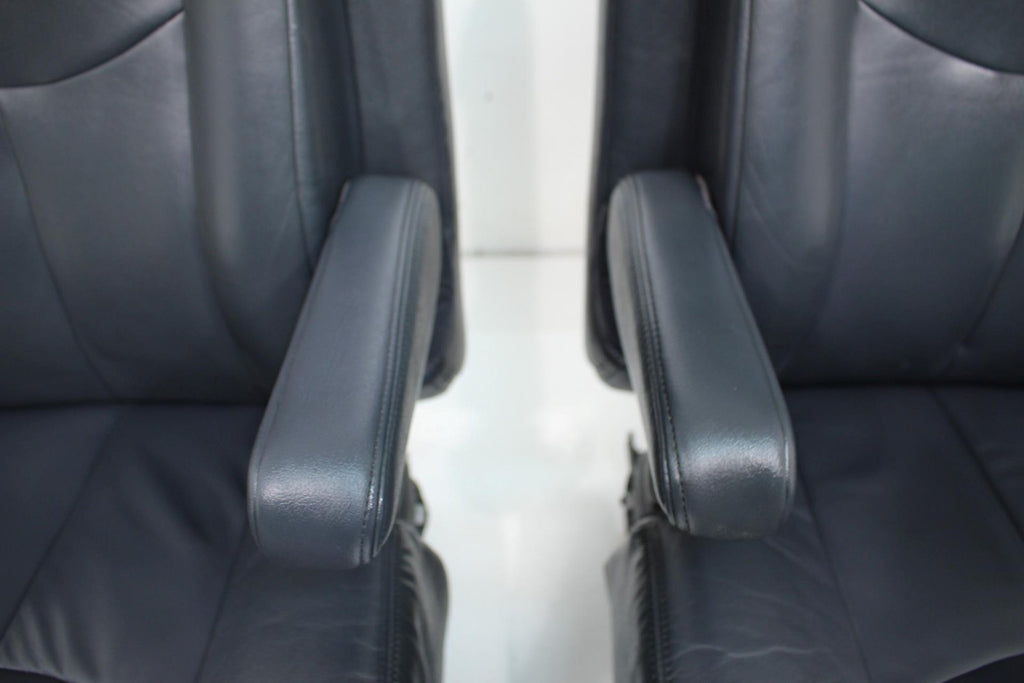 99 - 2006 Silverado Sierra Tahoe Yukon Heated Power Leather Seats Graphite Gray