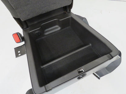 07 - 14 Chevy Silverado GMC Sierra Tahoe Yukon Black Leather Jump Seat Console