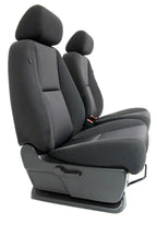 2007 - 2014 GM Silverado Tahoe Suburban Front Seats, LT Powered Black Cloth OEM