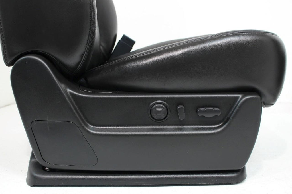 2007 - 2014 Sierra Chevy Silverado Front Seats, LTZ Black Leather Heated Cooled