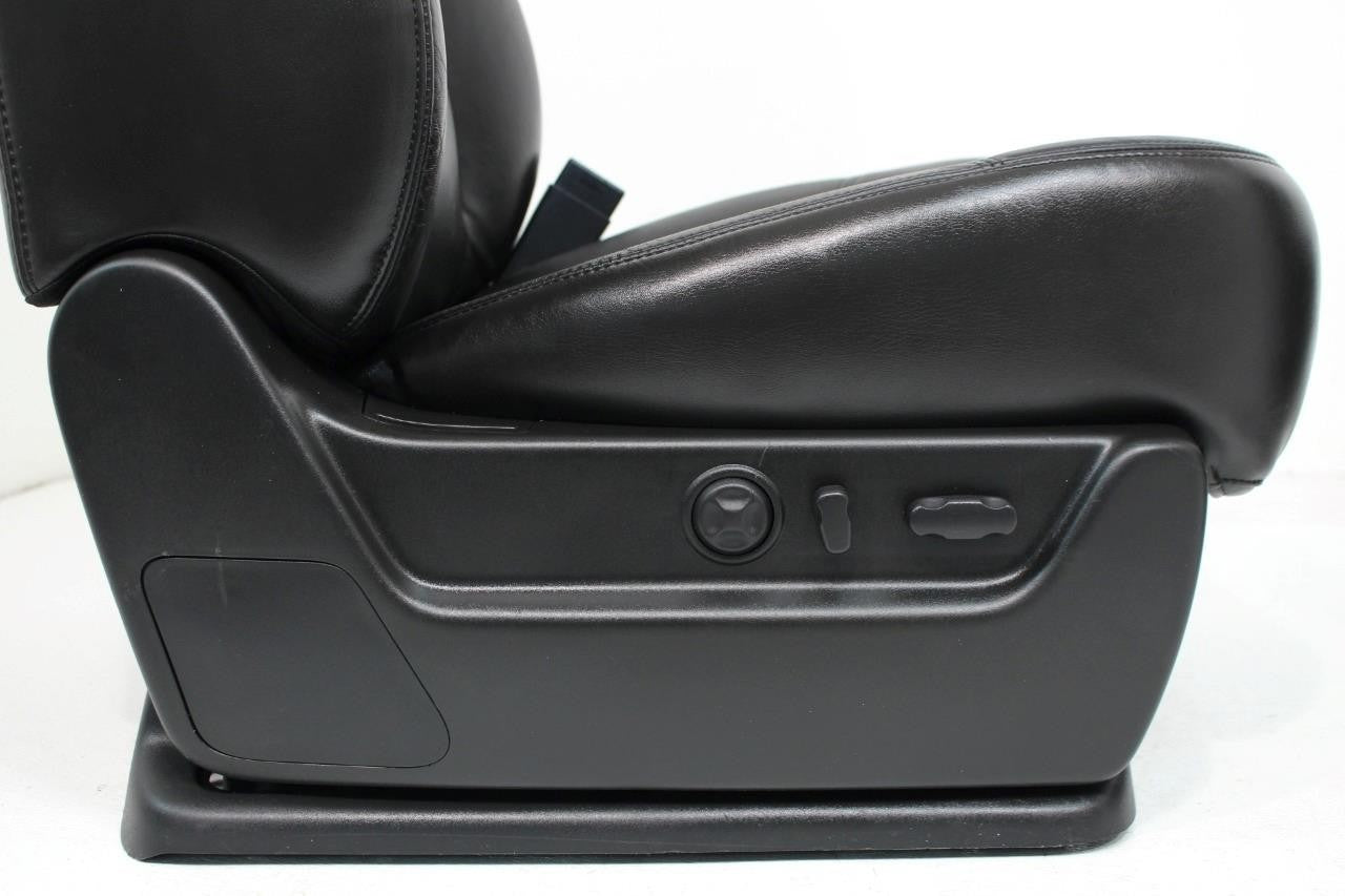 2007 - 2014 Sierra Chevy Silverado Front Seats, LTZ Black Leather Heated Cooled