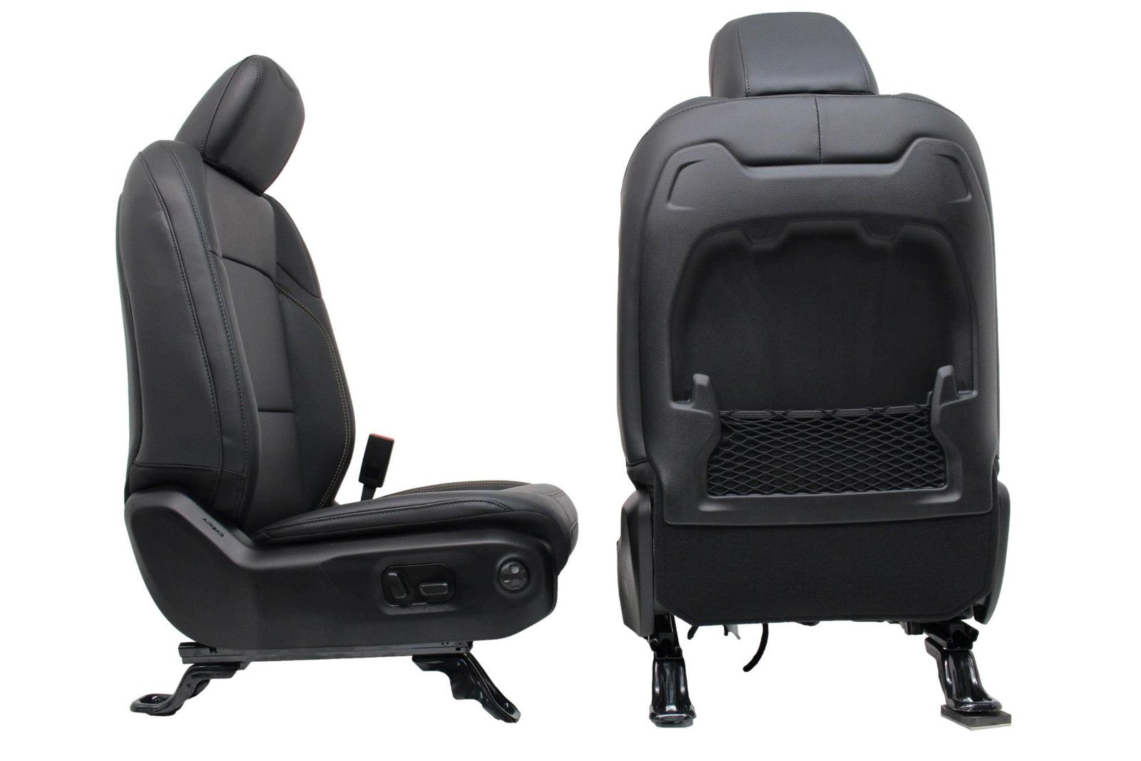 18-25 Jeep Wrangler JL Gladiator JT Heated Power Leather Seats Black NEW OEM