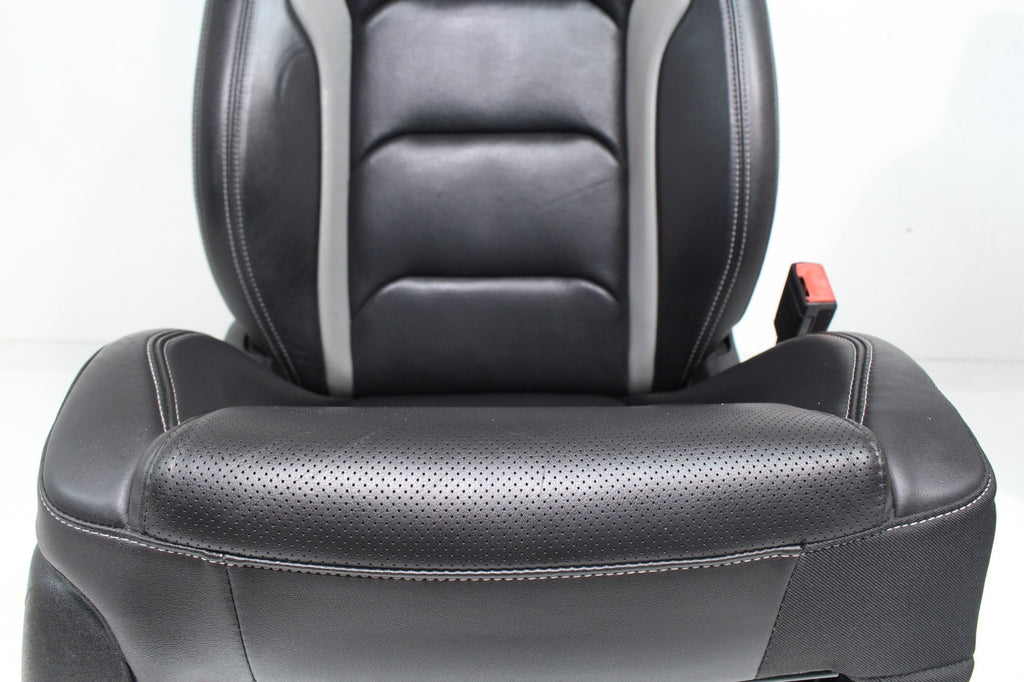 2016 - 2024 Camaro Front Seats, 2LT Black Leather Heated Ventilated Powered