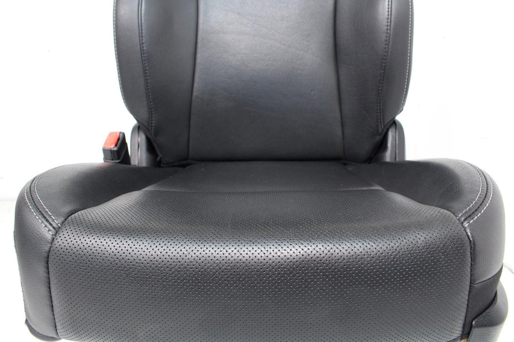 2009 - 2018 Ram Front Seats, Laramie Black Leather w/ Heating & Ventilation OEM