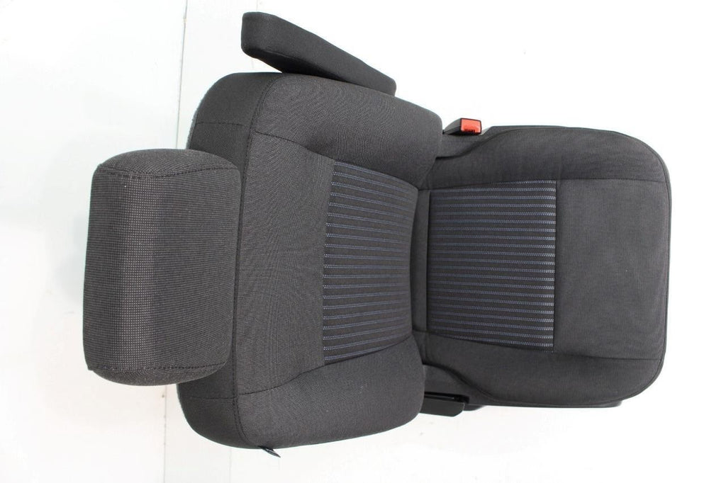 2015 - 2026 Ford Transit Seats, Black Charcoal Cloth Manual w/ Dual Armrests
