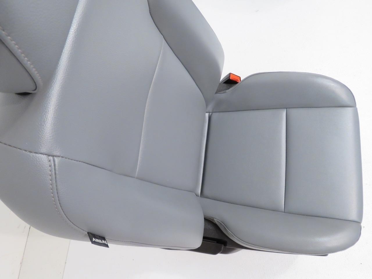 2015 - 2026 Ford Transit Front Seats, Pewter Gray Vinyl, Manual w/  Armrest