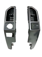 15-22 F150 Super Duty Center Console & Install Kit - Lariat Black Gray Rear Heat