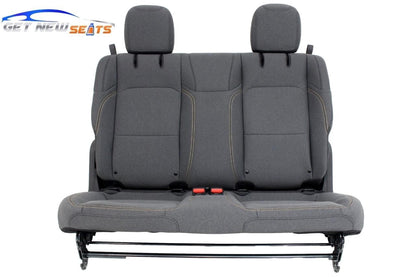 2019 - 2024 Jeep Wrangler JL 2-Door Dark Gray YY4 Cloth Rear Bench Seat MINT OEM