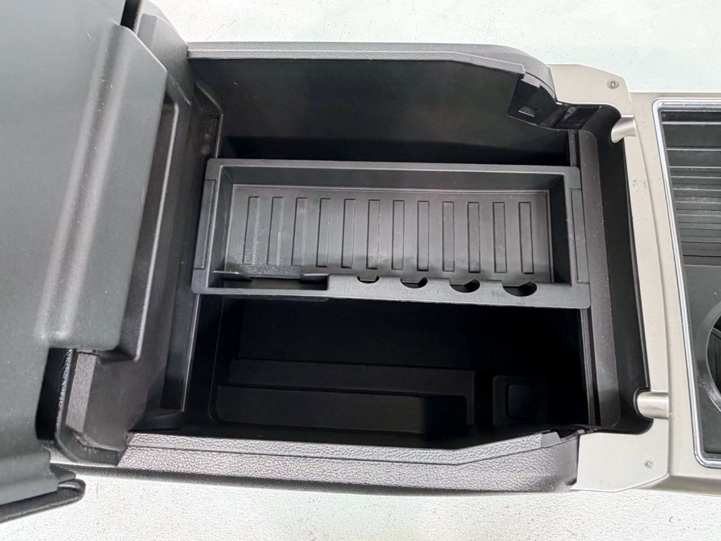 15-22 Ford F150 Super Duty Center Console Kit w/o Shifter - Black Leather Lariat