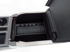 15-22 Ford Truck Center Console & Install Kit w/o Shifter - Gray Vinyl XLT