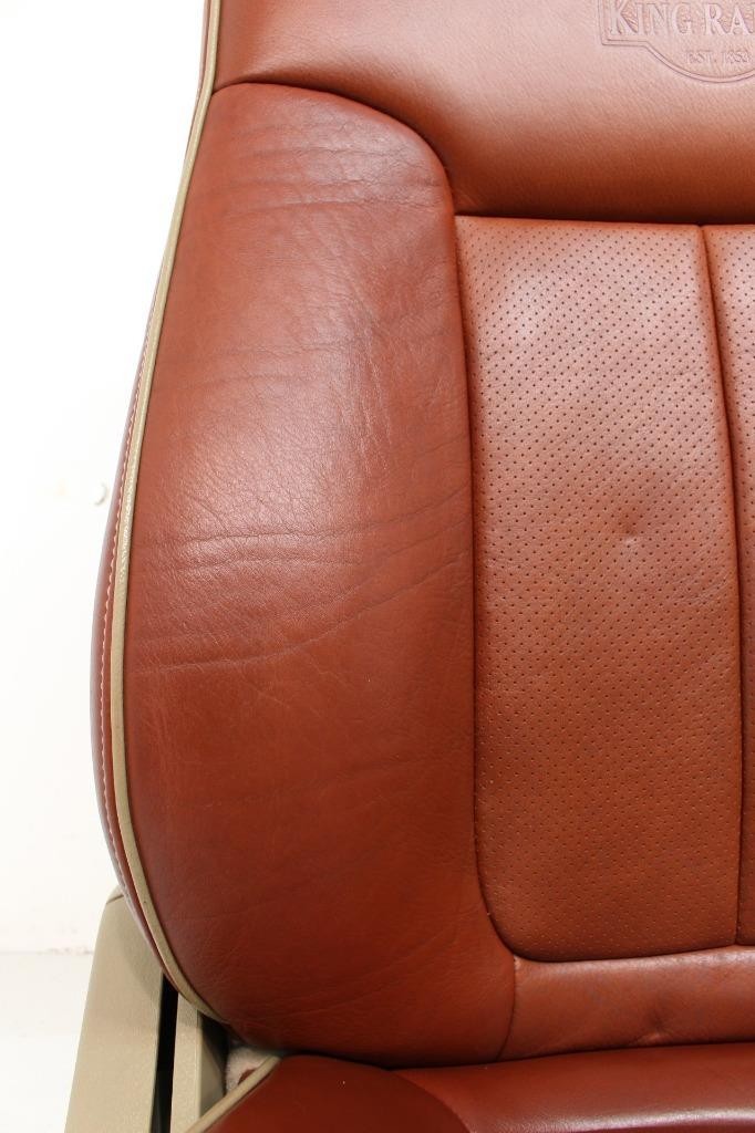 2009 - 2014 Ford F150 King Ranch Seats, Front & Rear, Leather Heated Cool Brown