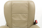 1999 - 2007 Ford Super Duty Front Bucket Seats, Tan Leather Power Heat Lariat