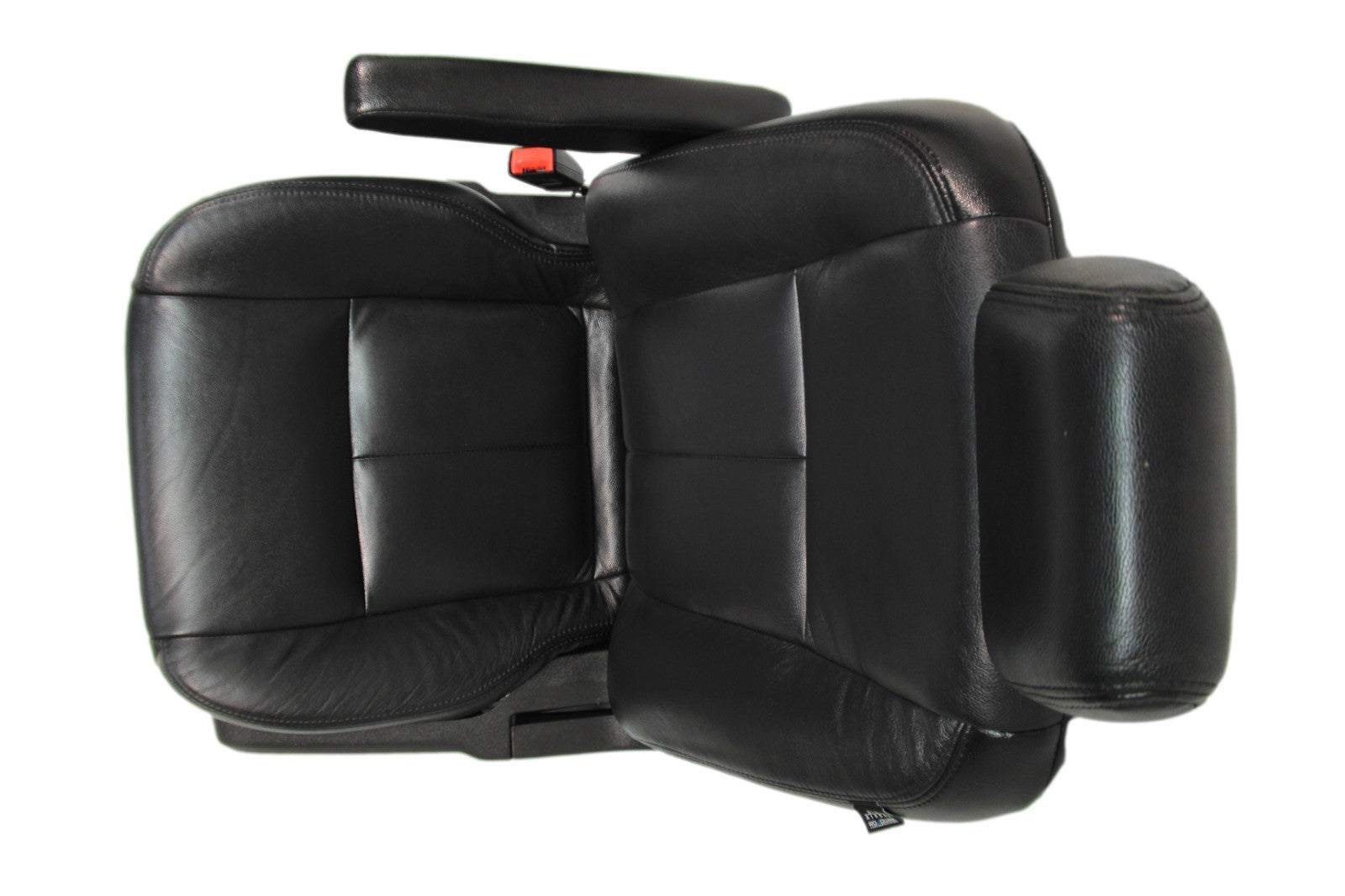 2015 - 2026 Ford Transit Front Seats, Black Leather w/ Heated Power Driver Seat