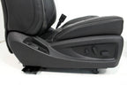 2015-2017 GMC Yukon Denali Front Seats, OEM Black Leather Heated Cooled
