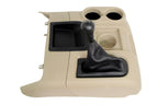 OEM 2013 - 2018 Dodge RAM Diesel Lower Floor Console, Cupholder & Shifter, Tan