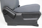 2011 - 2016 Ford Super Duty Front Seats, XL Gray Cloth Manual Fits 99+ F250 F350