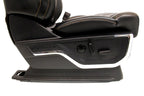 2023 + Ford Super Duty Platinum Front Seats, Black Leather Max Recline Massaging