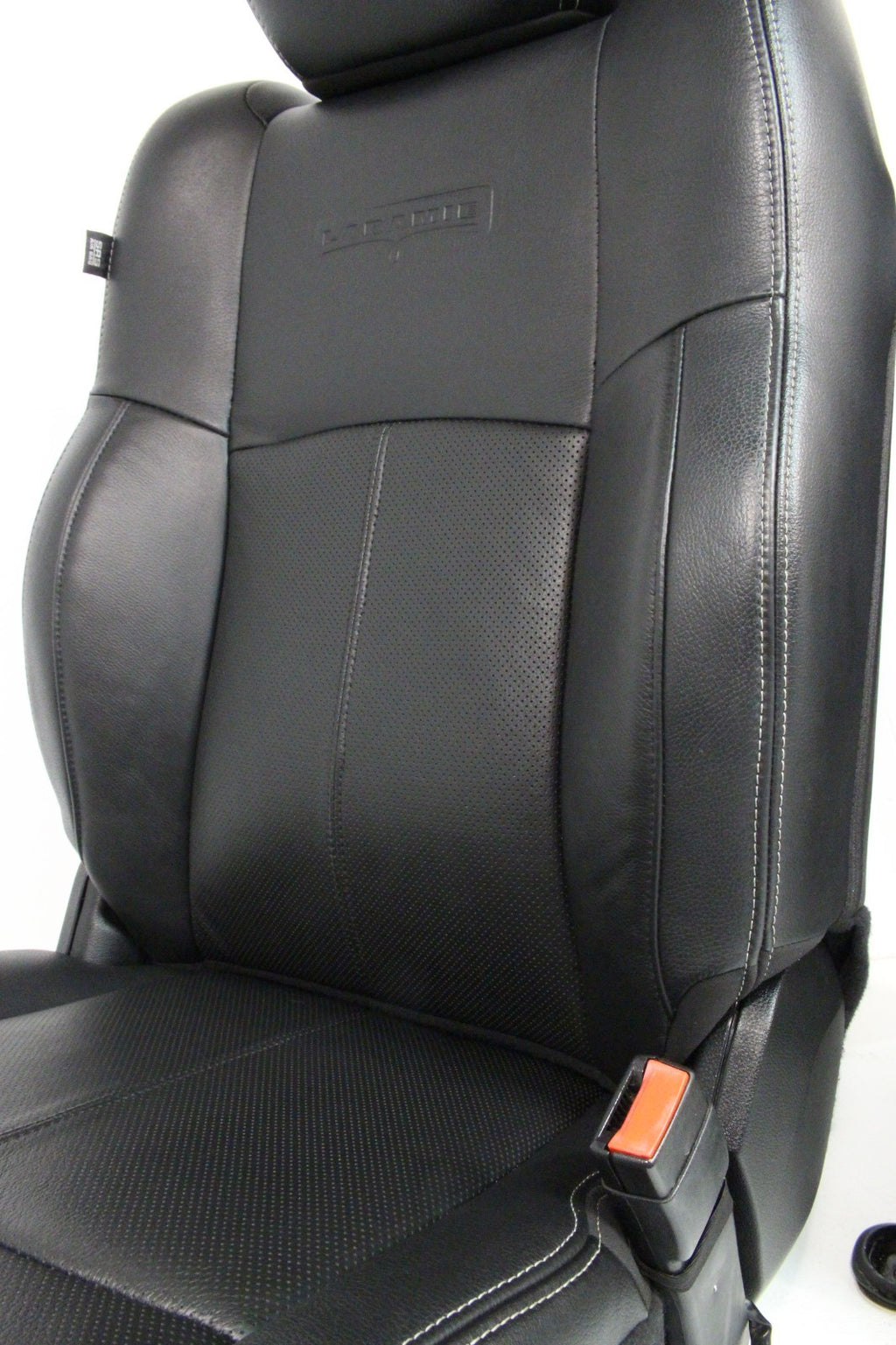 2002 - 2018 Ram Front Seats, Laramie Black Leather Heated Cooled w/ Memory
