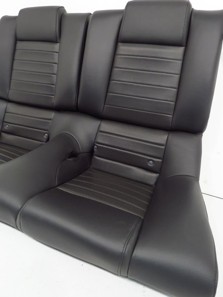 2005 - 2009 Ford Mustang Seats, Coupe GT Black Leather Power Driver w/ Rear Seat
