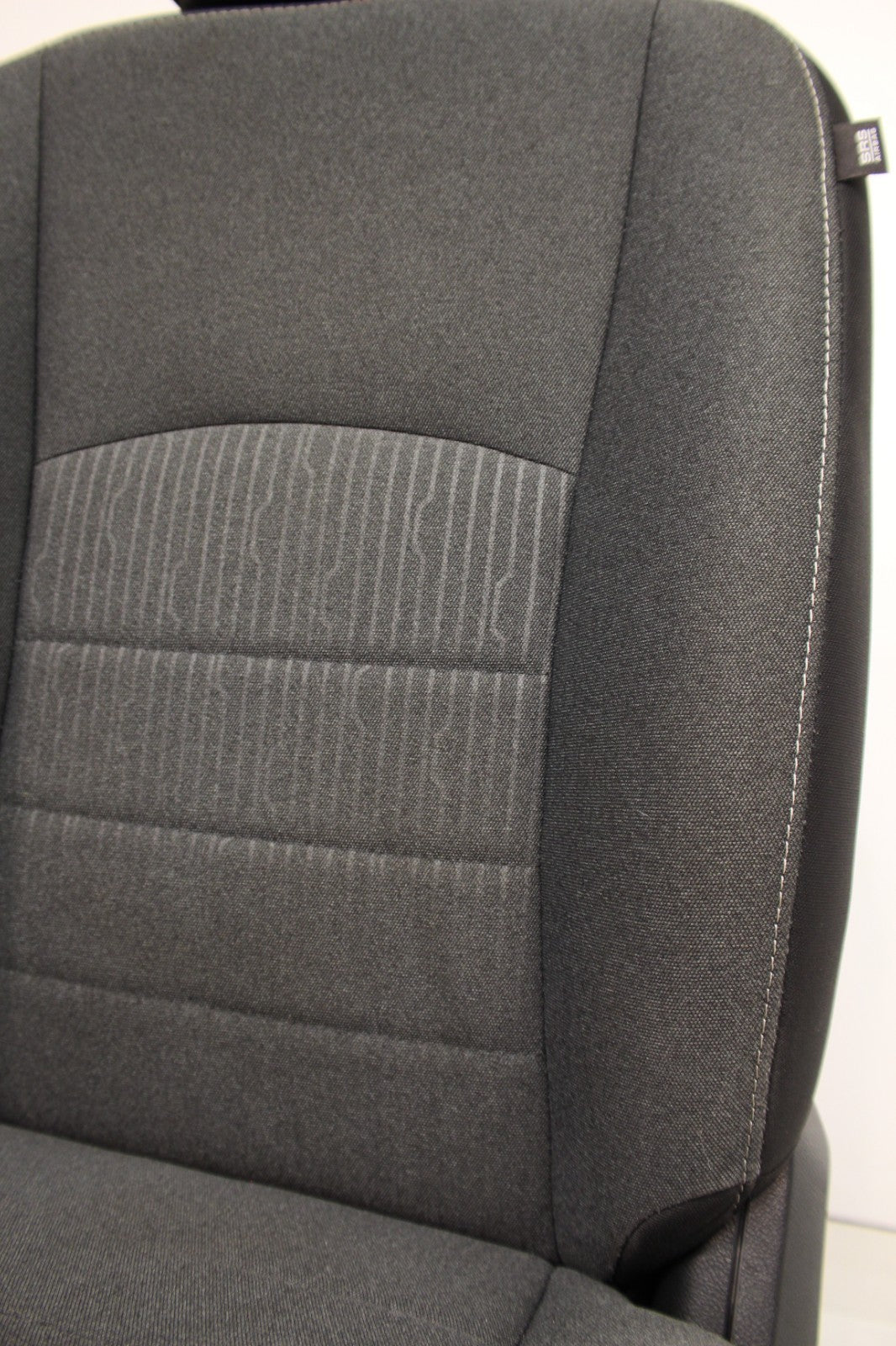 2019-2024 Ram Classic Front Seats, Diesel Gray Black Cloth, Manual w/ Jump Seat