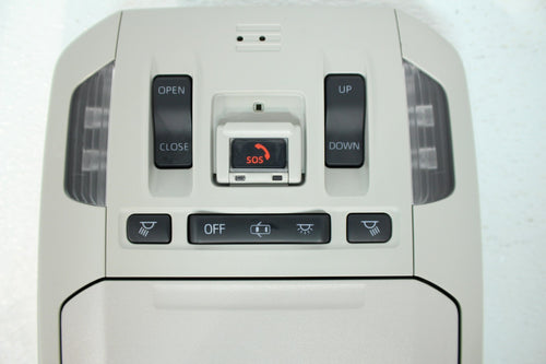 2020 - 2024 Genuine OEM Toyota Highlander Overhead Console w/ Sunroof Controls
