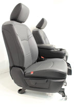 2009 - 2025 Dodge Ram Work Edition Vinyl Front Seats with Jump Seat Console