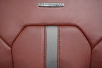 2018 - 2020 Ford F150 & Super Duty Platinum Seats Set, Dark Marsala Leather OEM