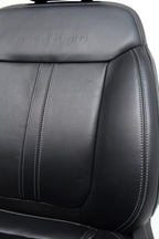 2019 - 2023 Ford Ranger Seat Set, Lariat Heated Black Leather Front & Rear OEM