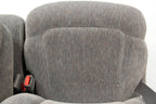 1999 - 2006 GM Sierra Silverado Front Seats, Manual Gray Cloth 40-20-40 w/ Entry