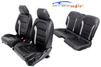 2016 - 2024 Camaro Seats, Front Rear Coupe, 2LT Black Leather Heated Ventilated