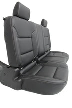 2014-2019 Sierra Silverado Extended Cab Rear Seats, LTZ Black Perforated Leather