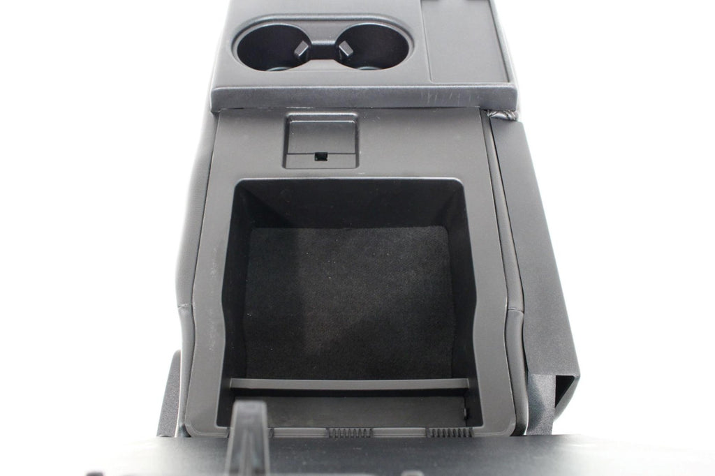 15-24 Ford F150 F250 F350 Super Duty Jump Seat Center Console Black Leather Kit