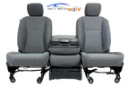 2009 - 2018 Dodge Ram Front Seats, Gray Cloth Manual Bench w/ Center Fits 2002+