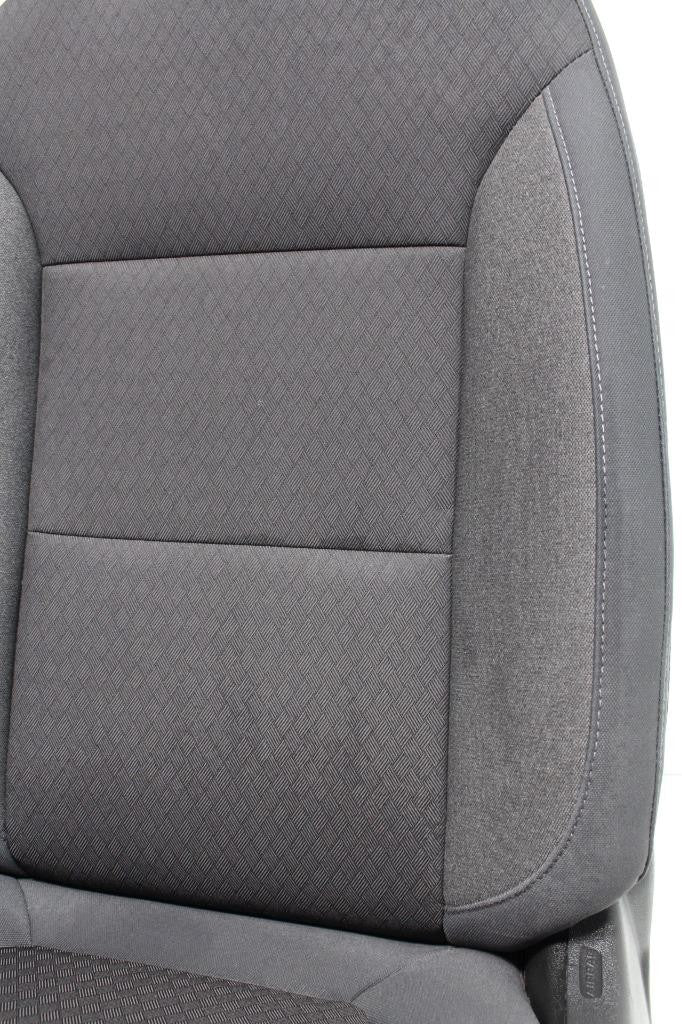 2019 - 2024 Chevy Silverado GMC Sierra Power Driver Seat Black Cloth Upgrade Kit