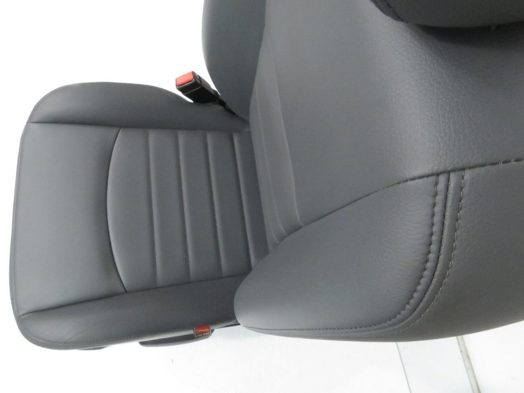 2009-2018 Dodge Ram Front Seats Pair, OEM Work Grade Gray Vinyl Manual LH RH