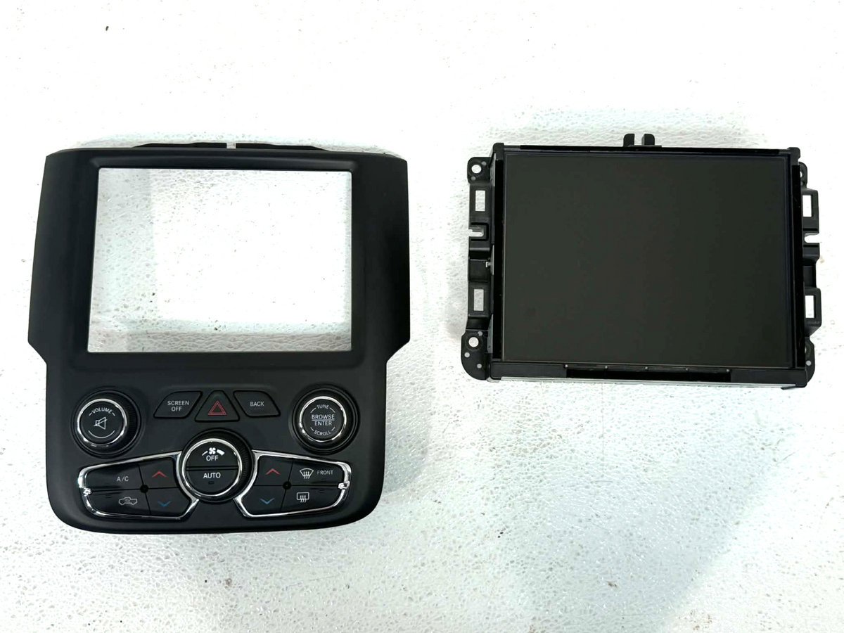 2013-2018 Ram 8.4 VP4 NA Navigation Radio w/ Unlock Code & Climate Bezel W/ CODE